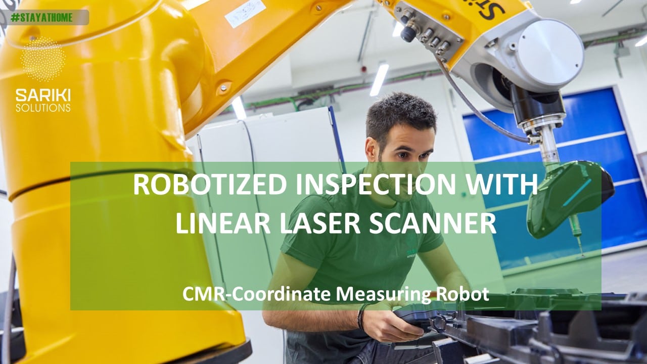 CMROBOT Robotized inspection solution with linear laser scanner